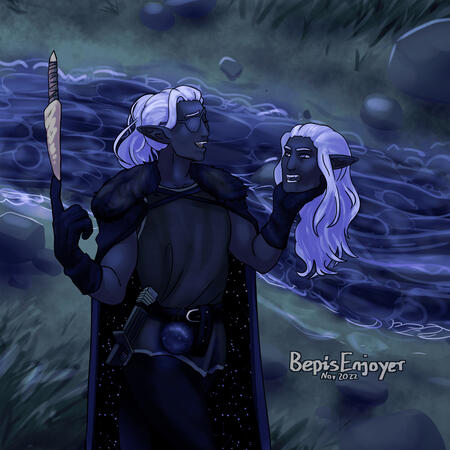 shaded commission with background